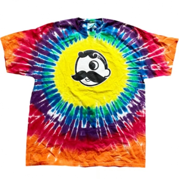 NEW National Bohemian Natty Boh Tie Dye Cotton T-Shirt Size 2XL Logo Beer - Picture 1 of 4